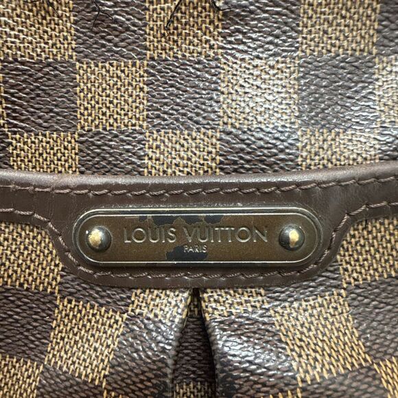 Louis Vuitton Damier Ebene Bloomsbury PM Shoulder Bag - Picture 1 of 8